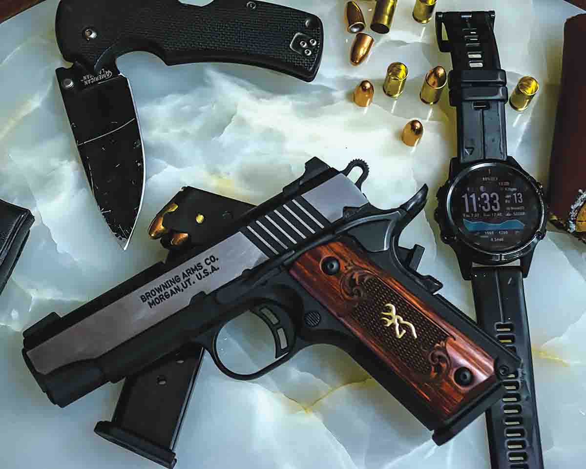 The Browning 1911-380 makes for an excellent everyday carry option for those who are looking for something ultra-compact or as a backup gun.